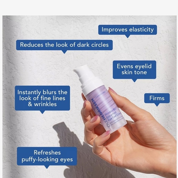🌸 New Ole Henriksen Wrinkle Blur Bakuchiol Eye Gel Crème - Picture 3 of 5